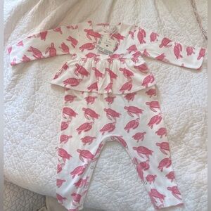 Kate Quinn pink kids one piece